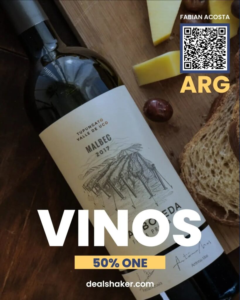 輸入転売 越境EC テーブルの上にアルゼンチンワインのボトル。